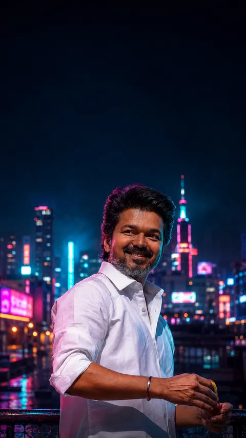 Neon City Night Wallpaper