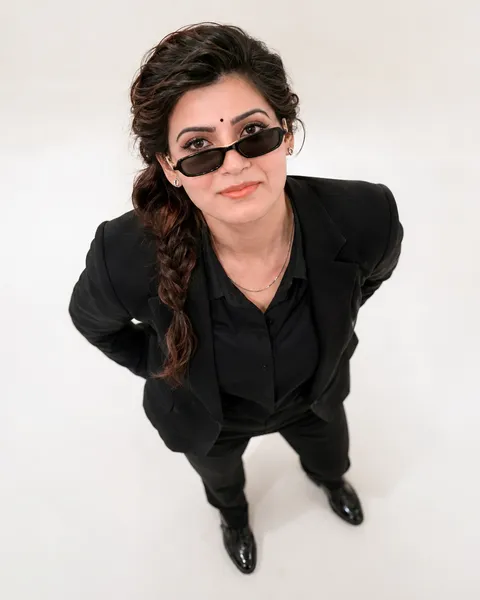 Overhead Studio Portrait