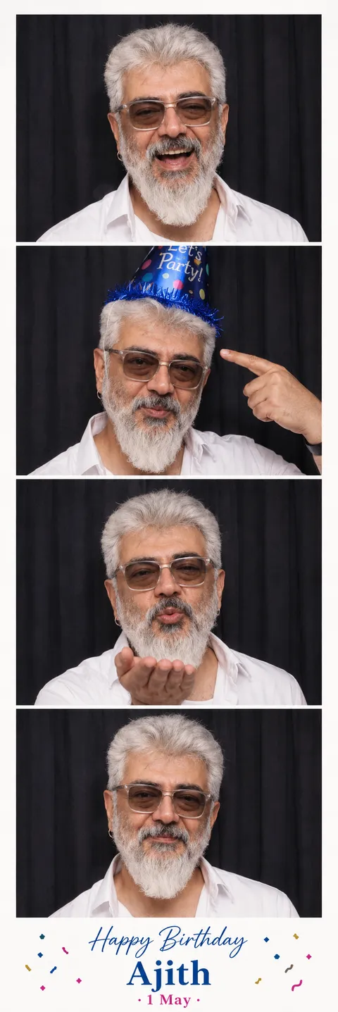 Birthday Photo-Strip