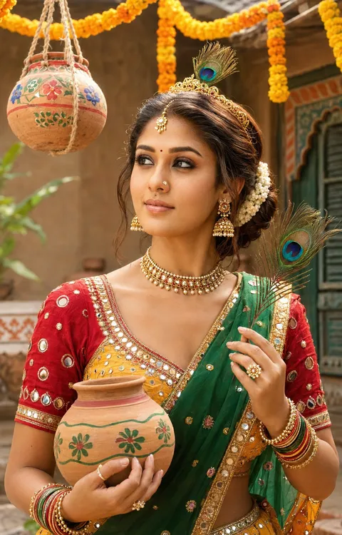 Radha Costume Portrait