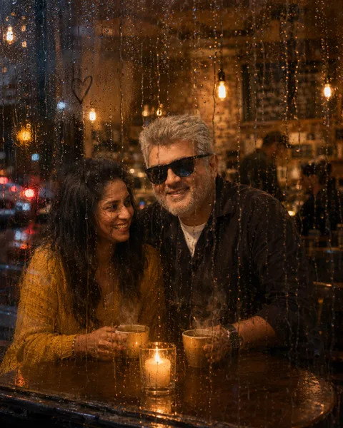 Through the Rain-Streaked Window