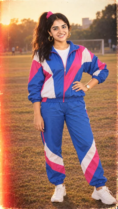 1980s Athletic Portrait