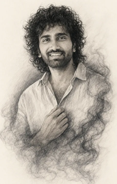 Graphite Portrait Study