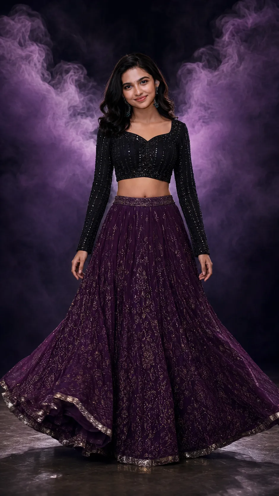Violet Smoke Dance