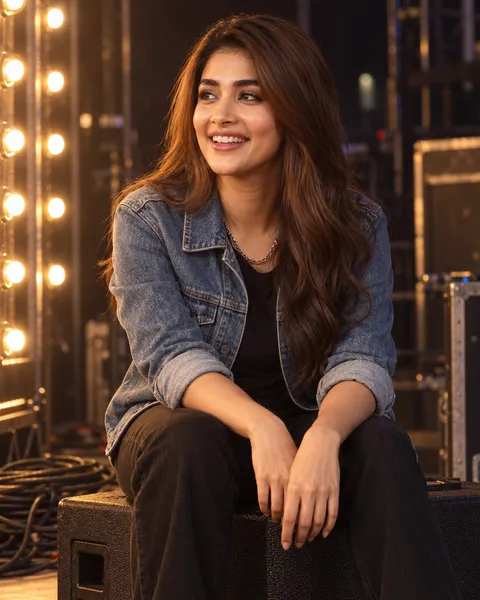 Backstage Portrait in Warm Light