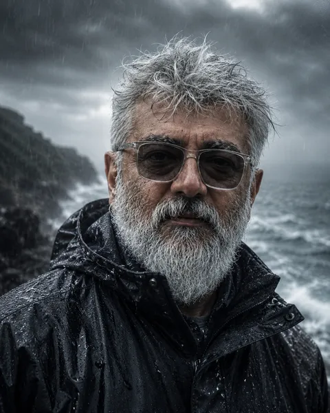 Rugged Outdoors in a Storm