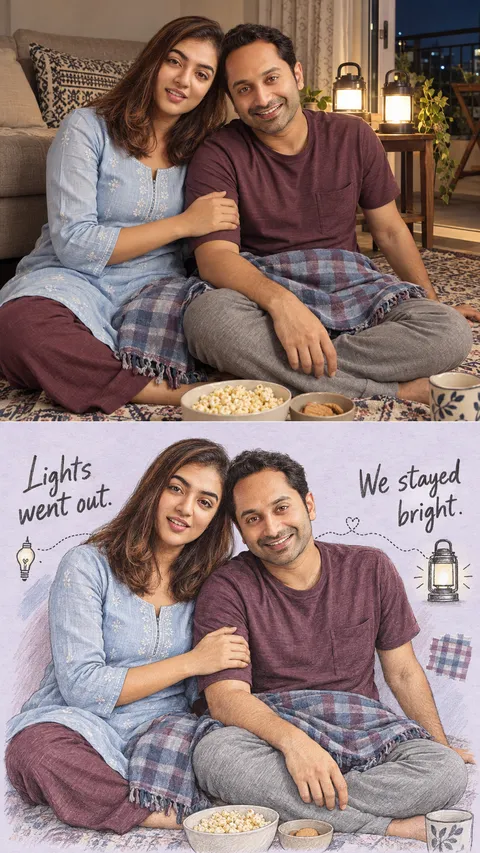 Couple's Keepsake: Lights Out