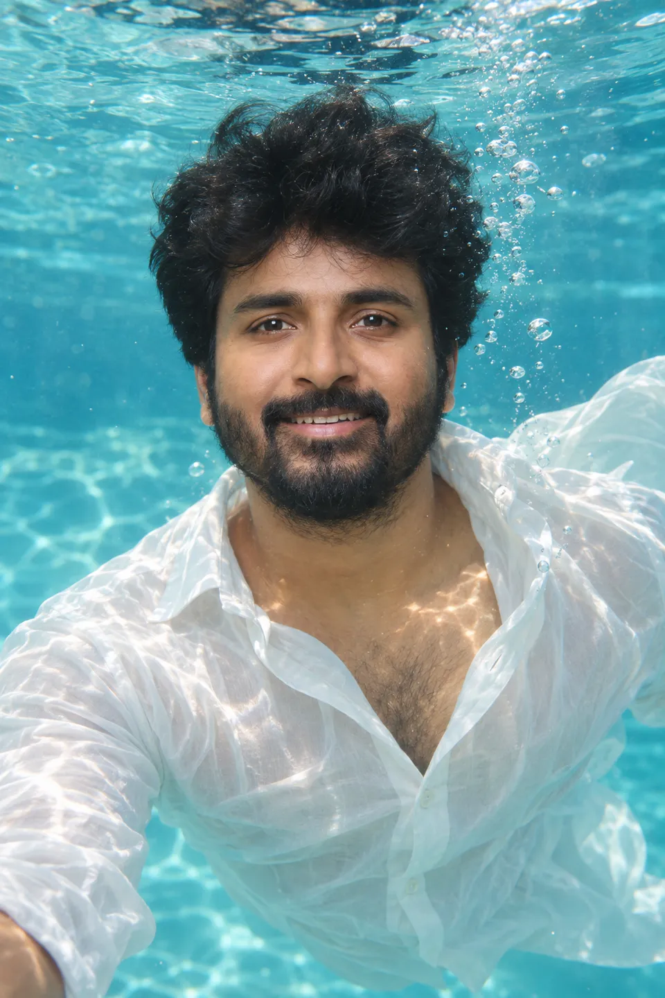 Underwater Serenity Portrait