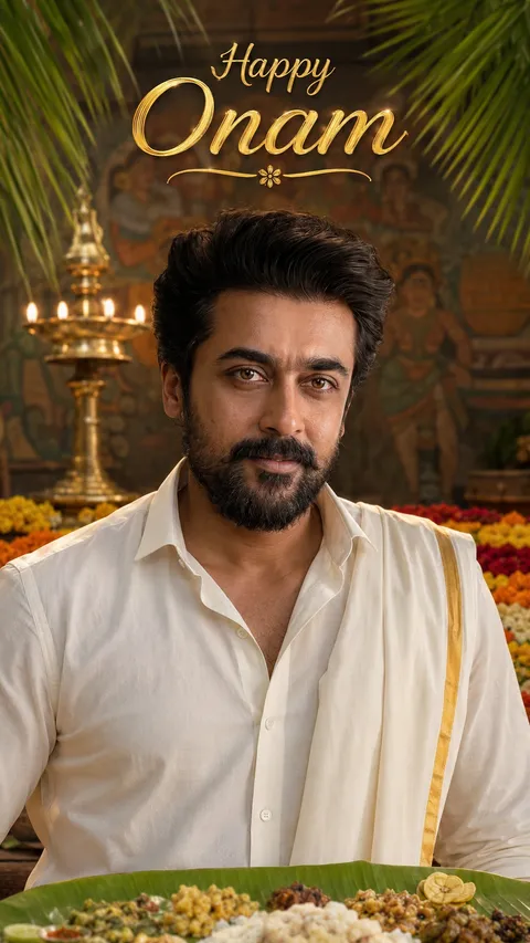 Festive Onam Portrait