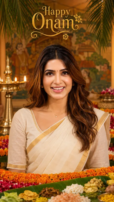 Festive Onam Portrait