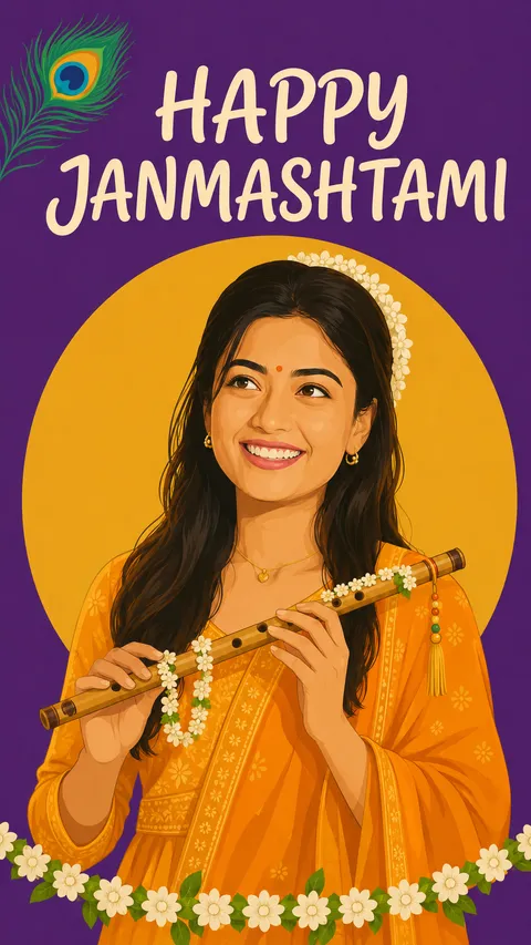 Janmashtami Festival Poster