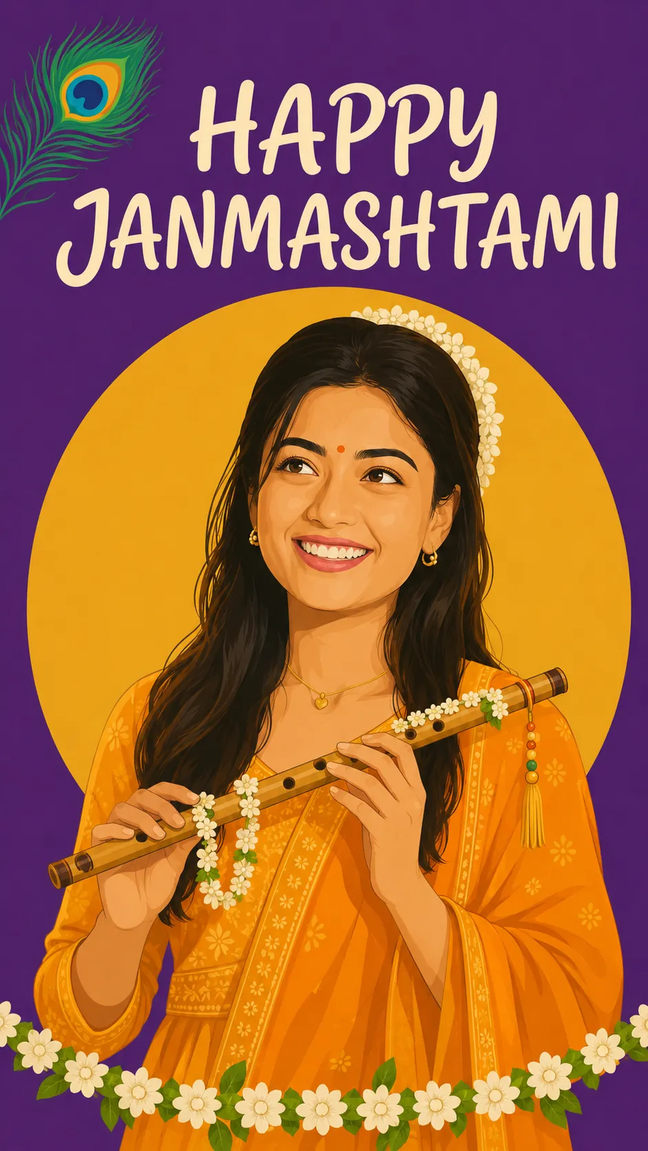 Janmashtami Festival Poster