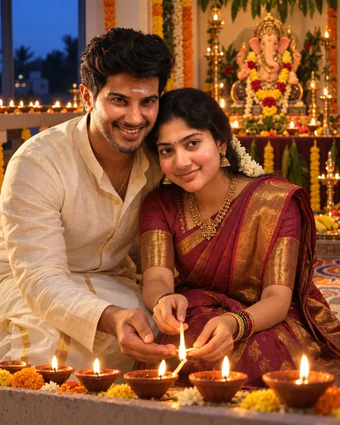 Vinayaka Chaturthi Celebration Portrait