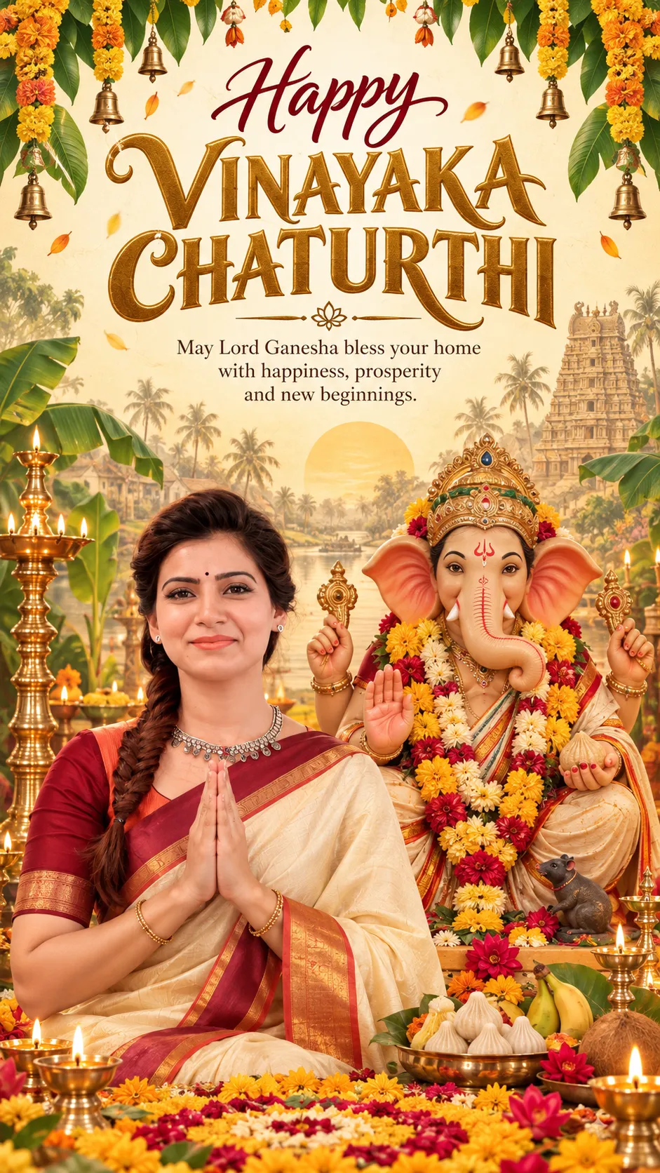 Vinayaka Chaturthi Greeting Card