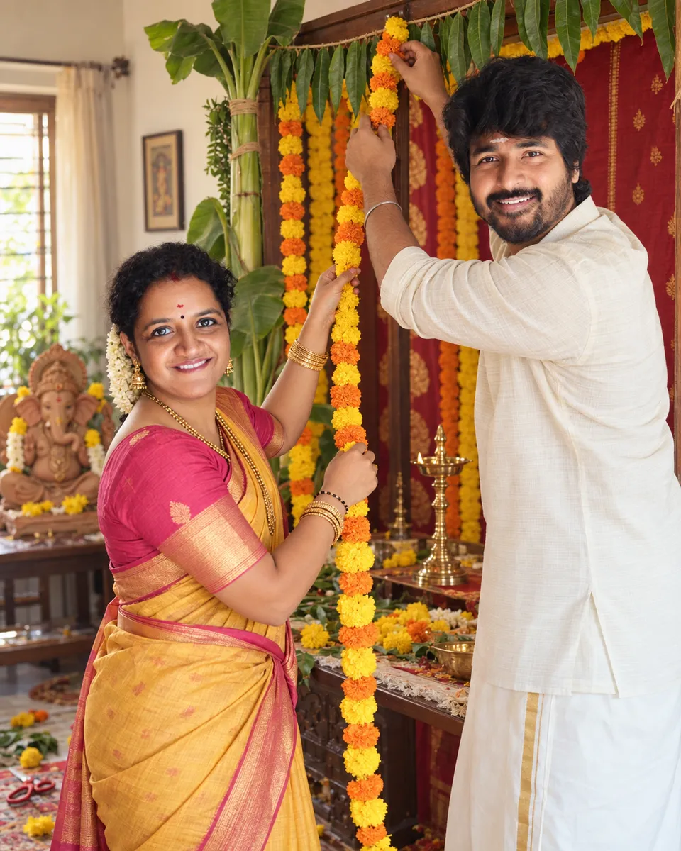Vinayaka Chaturthi Preparation