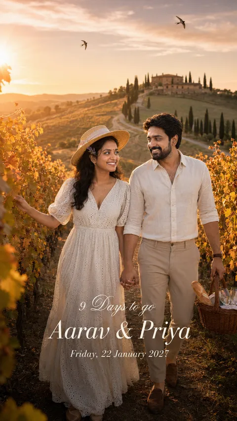 Tuscan Vineyard — Wine Country