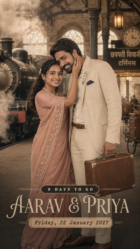 Vintage Train Station — Travel Romance