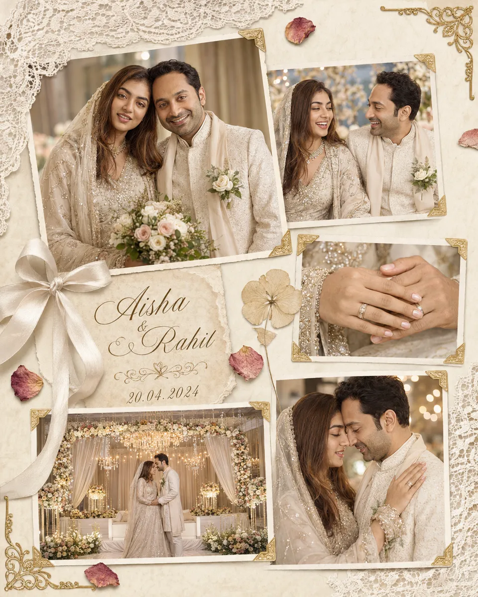 Wedding Album Page
