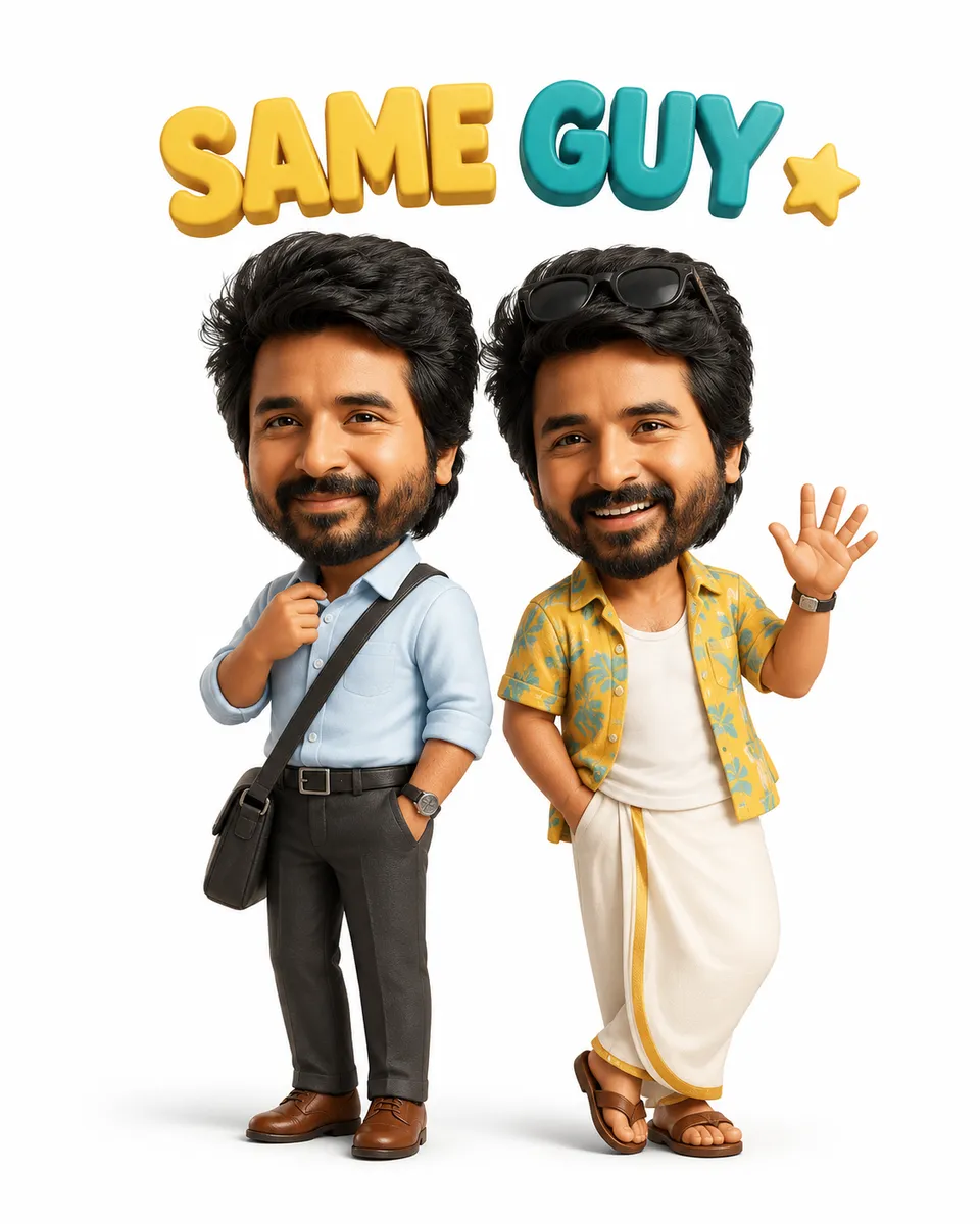 Playful Toy Figurines: Same Guy