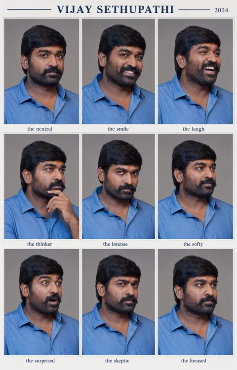 Yearbook Portrait-Grid Card (Man)